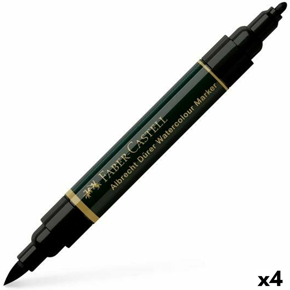 Rotuladores Faber-Castell Albrecht Durer Negro (4 Piezas)  Comprati.