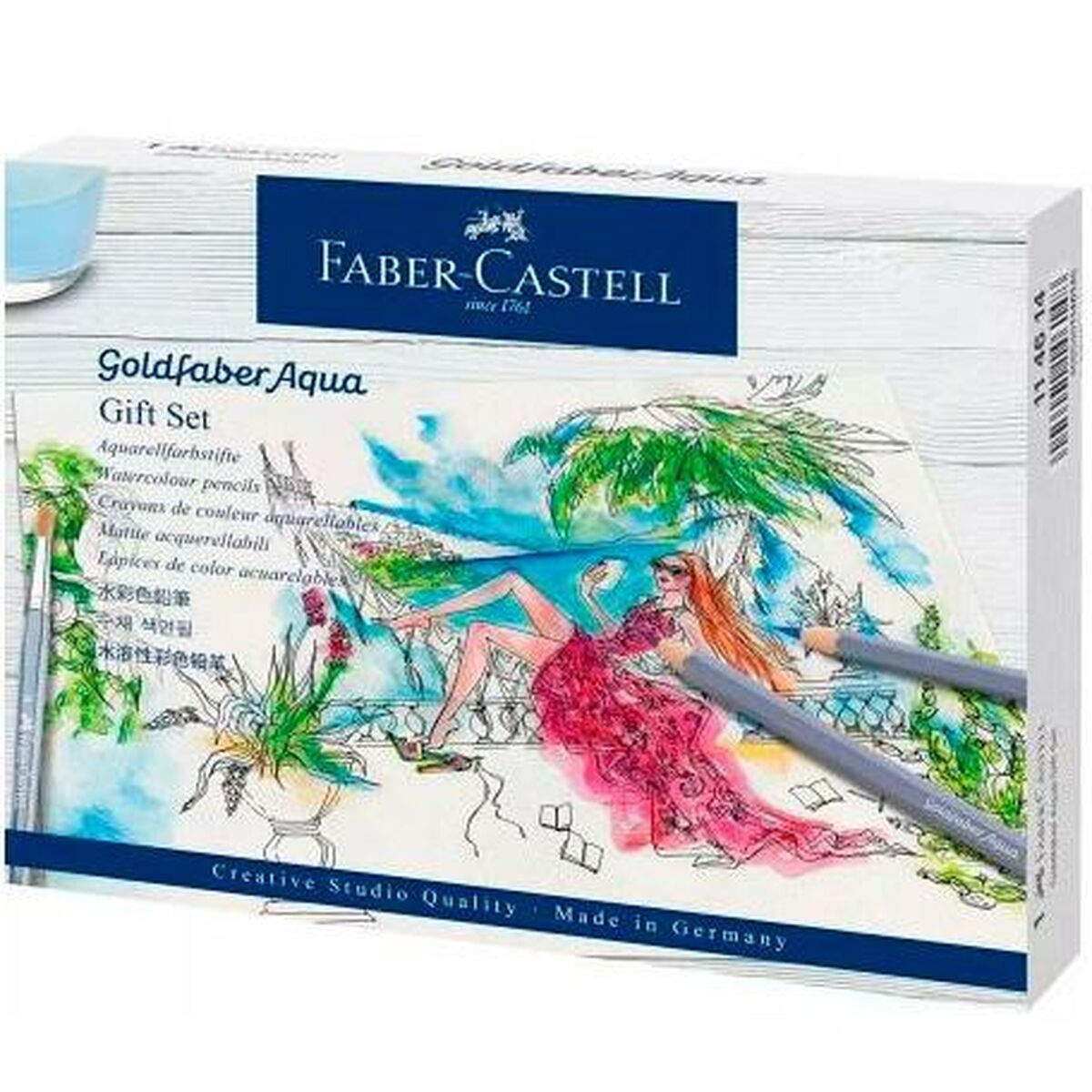 Set de Lápices Faber-Castell Acuarelable (14 Unidades)  Comprati.