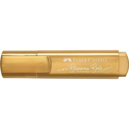 Subrayador Faber-Castell TEXTLINER 46 Dorado (10 Unidades)  Comprati.