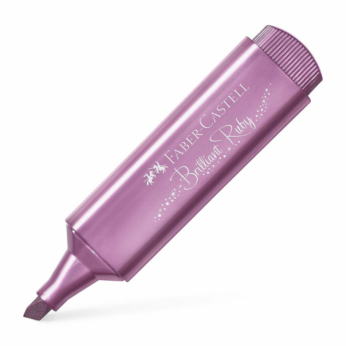 Subrayador Faber-Castell TEXTLINER 46 Rosa Rubí (10 Unidades)  Comprati.