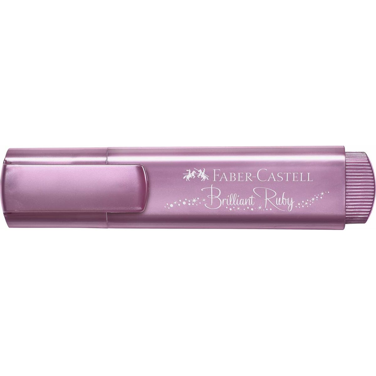 Subrayador Faber-Castell TEXTLINER 46 Rosa Rubí (10 Unidades)  Comprati.