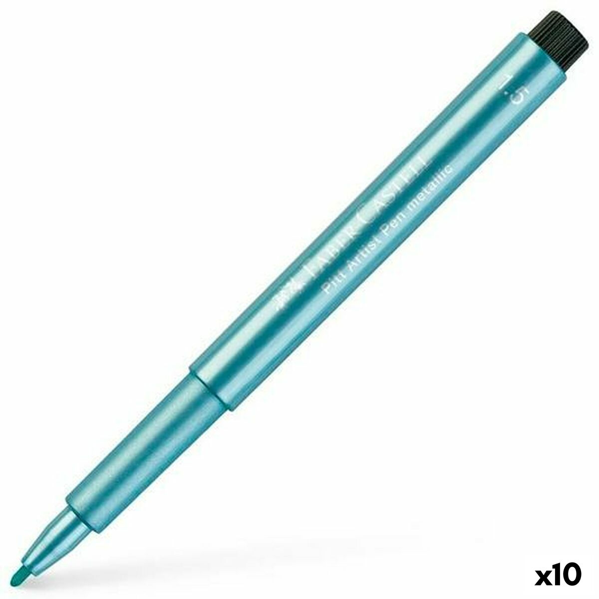 Rotuladores Faber-Castell Pitt Artist Metalizado (10 Unidades)  Comprati.