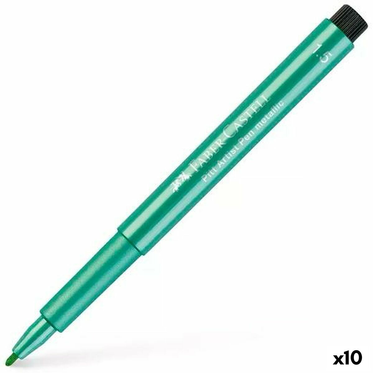 Rotuladores Faber-Castell Pitt Artist Metalizado (10 Unidades)  Comprati.