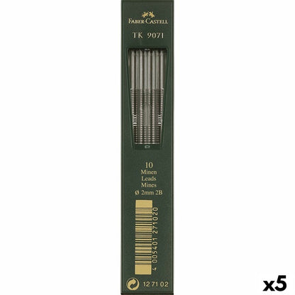 Recambio de mina Faber-Castell TK 9071 2 mm (5 Unidades)  Comprati.