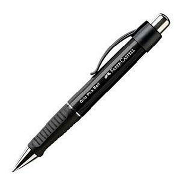 Bolígrafo Faber-Castell Grip Plus Ball M Negro 5 Unidades  Comprati.