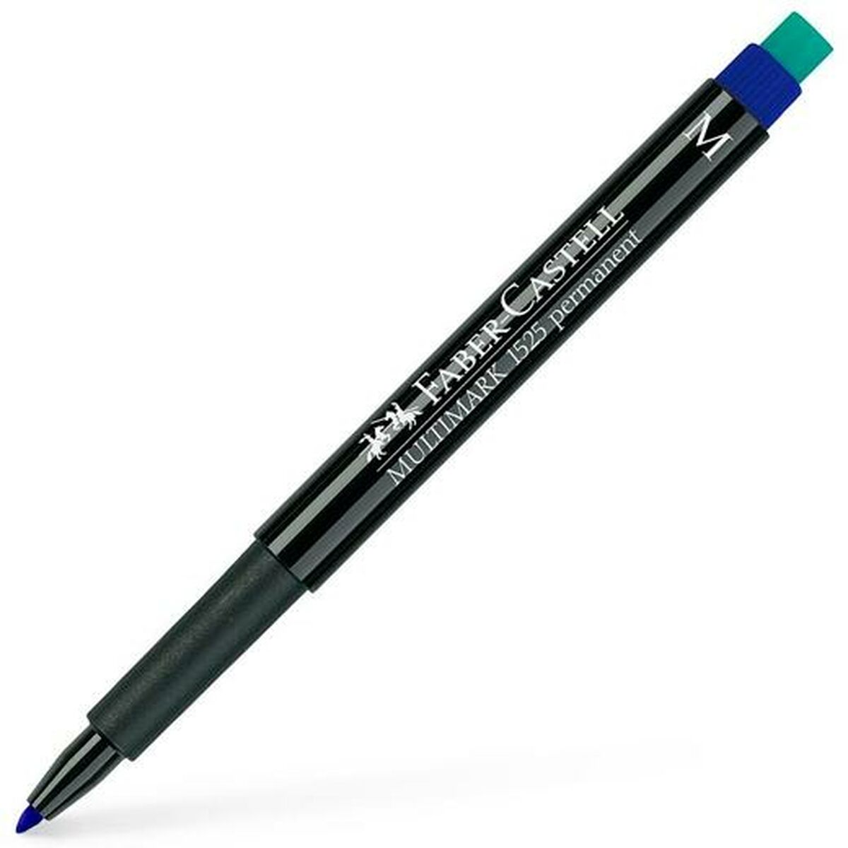 Rotulador permanente Faber-Castell Multimark 1523 M Azul (10 Unidades)  Comprati.