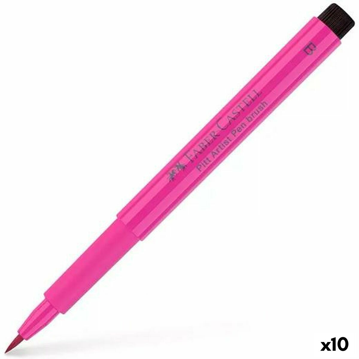 Rotuladores Faber-Castell Pitt Artist Rosa (10 Unidades)  Comprati.