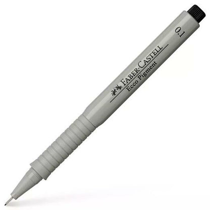 Rotuladores Faber-Castell Ecco Pigment 0,1 mm Negro (10 Unidades)  Comprati.