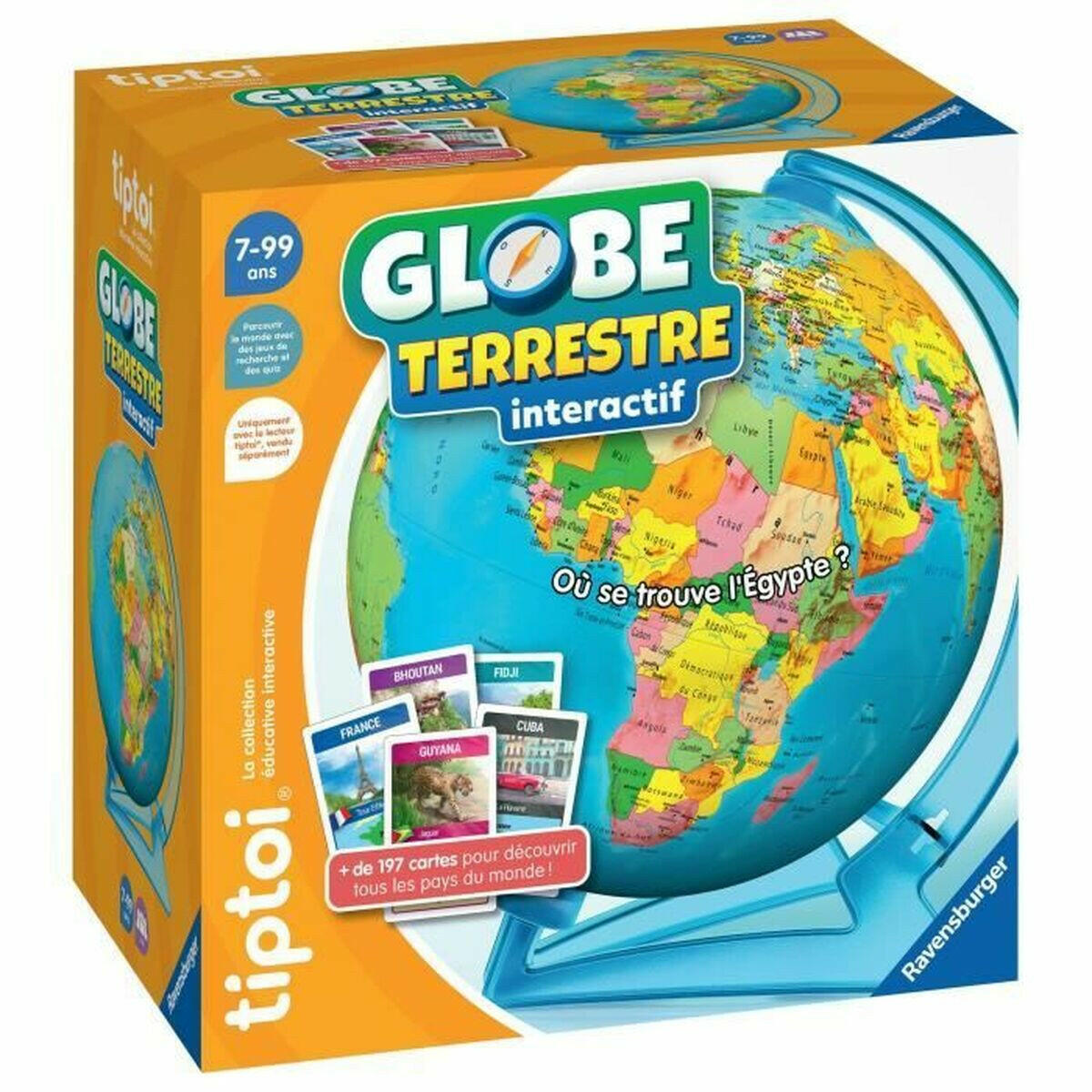 Globo Terráqueo Interactivo Ravensburger (FR) Plástico  Comprati.