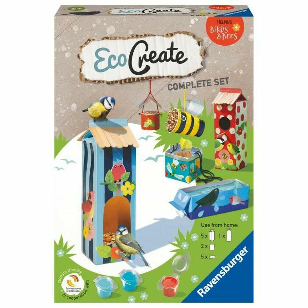 Juego de Manualidades Ravensburger EcoCreate Midi Comedero para Pájaros  Comprati.