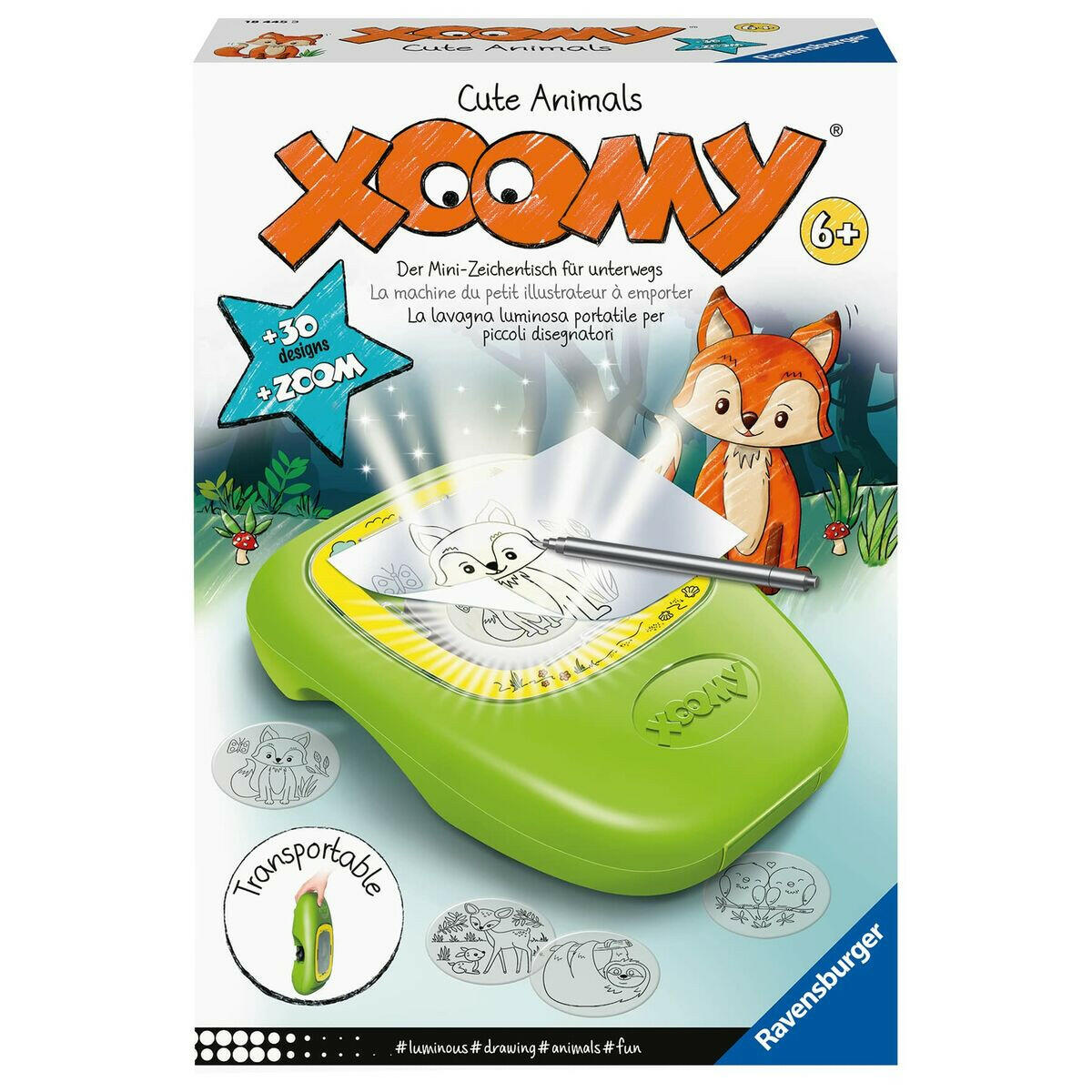 Diseña Dibujos Xoomy Midi Ravensburger Cute animals  Comprati.