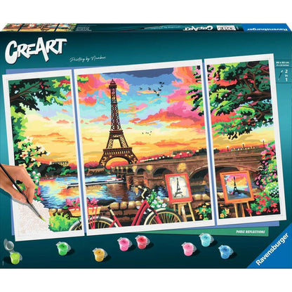 Set de Pintura por Números Ravensburger 20134 80 x 50 cm 4 Piezas 1 Pieza 4 Unidades  Comprati.