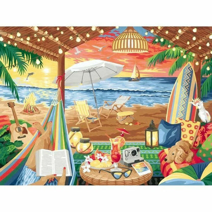 Juego de Manualidades Ravensburger Cozy Cabana Cartón  Comprati.