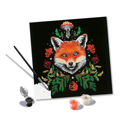 Set de Pintura por Números Ravensburger Fox 22 Piezas  Comprati.