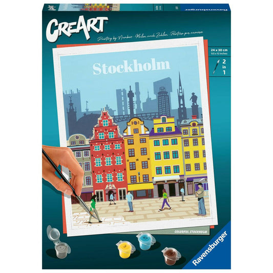 Set de Pintura por Números Ravensburger Stockholm  Comprati.