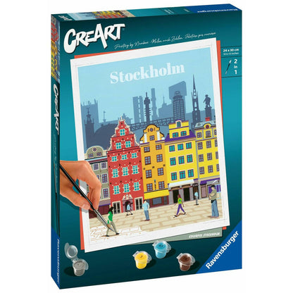 Set de Pintura por Números Ravensburger Stockholm  Comprati.