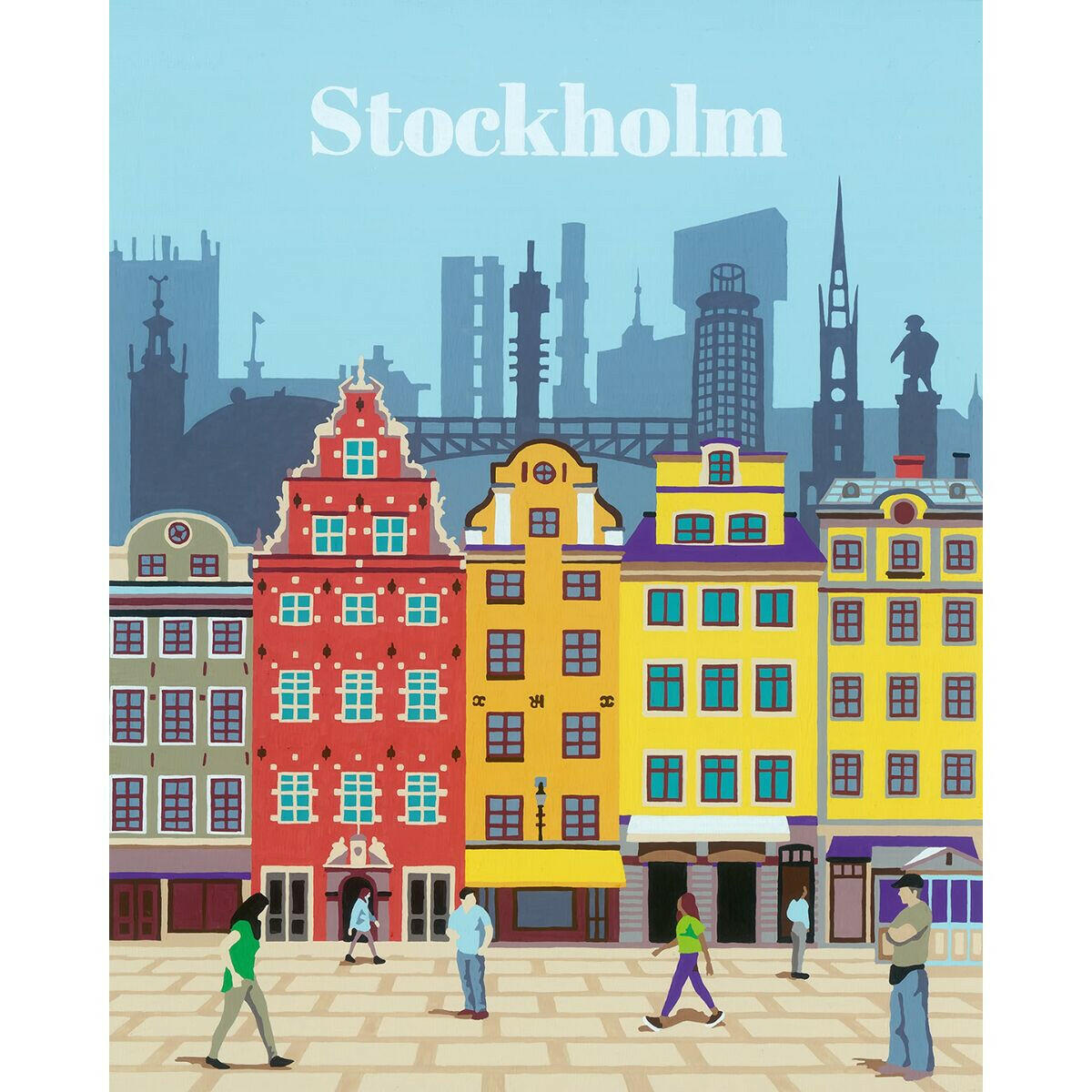 Set de Pintura por Números Ravensburger Stockholm  Comprati.