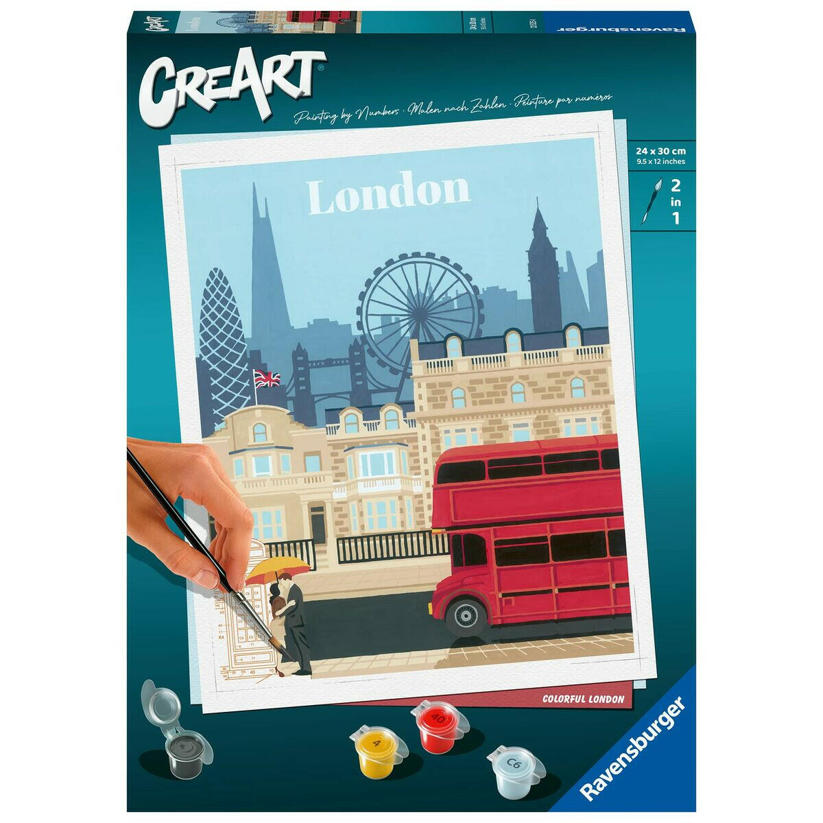 Set de Pintura por Números Ravensburger London  Comprati.