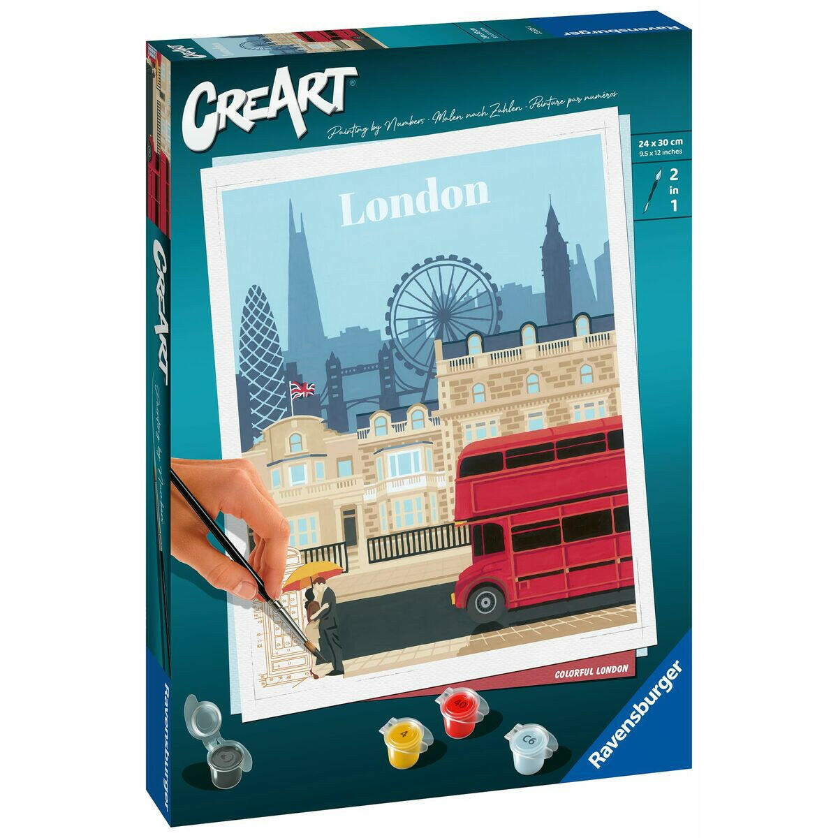 Set de Pintura por Números Ravensburger London  Comprati.