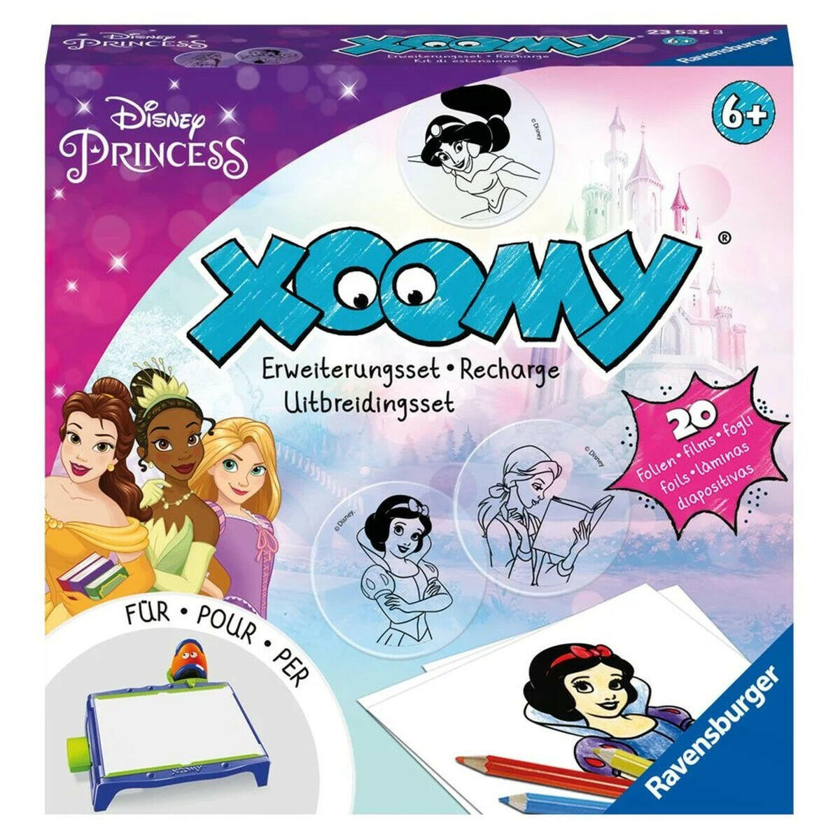 Juego de Manualidades Ravensburger Xoomy Refill Disney Princesses  Comprati.