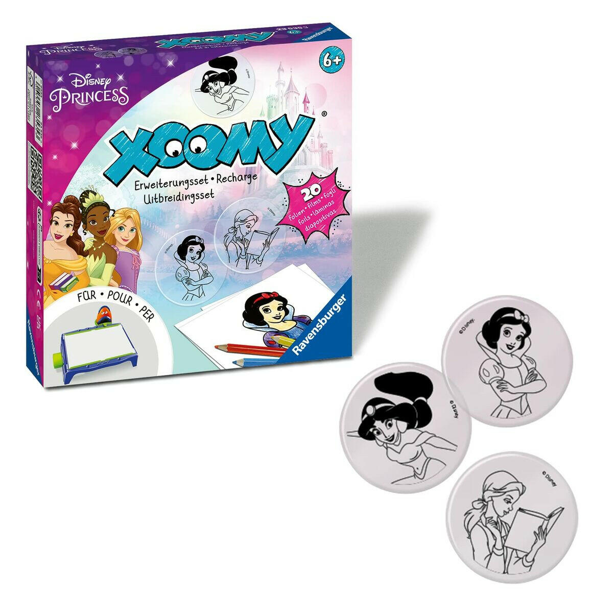 Juego de Manualidades Ravensburger Xoomy Refill Disney Princesses  Comprati.