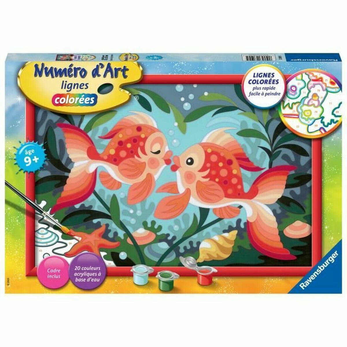 Set de Pintura por Números Ravensburger Numéro d’Art  Comprati.