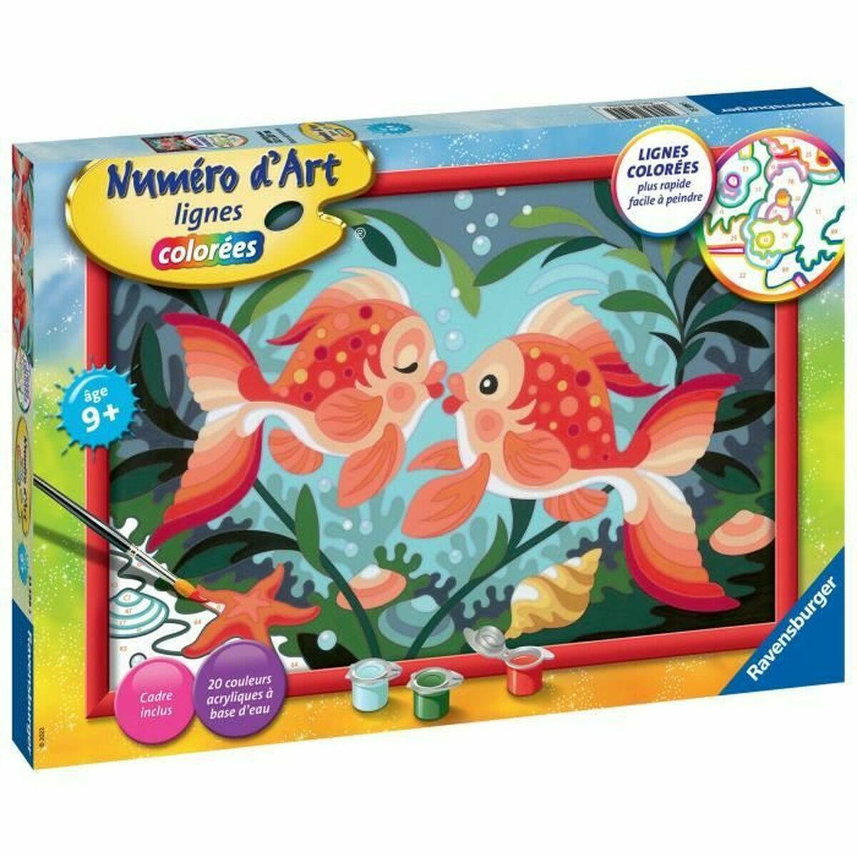 Set de Pintura por Números Ravensburger Numéro d’Art  Comprati.