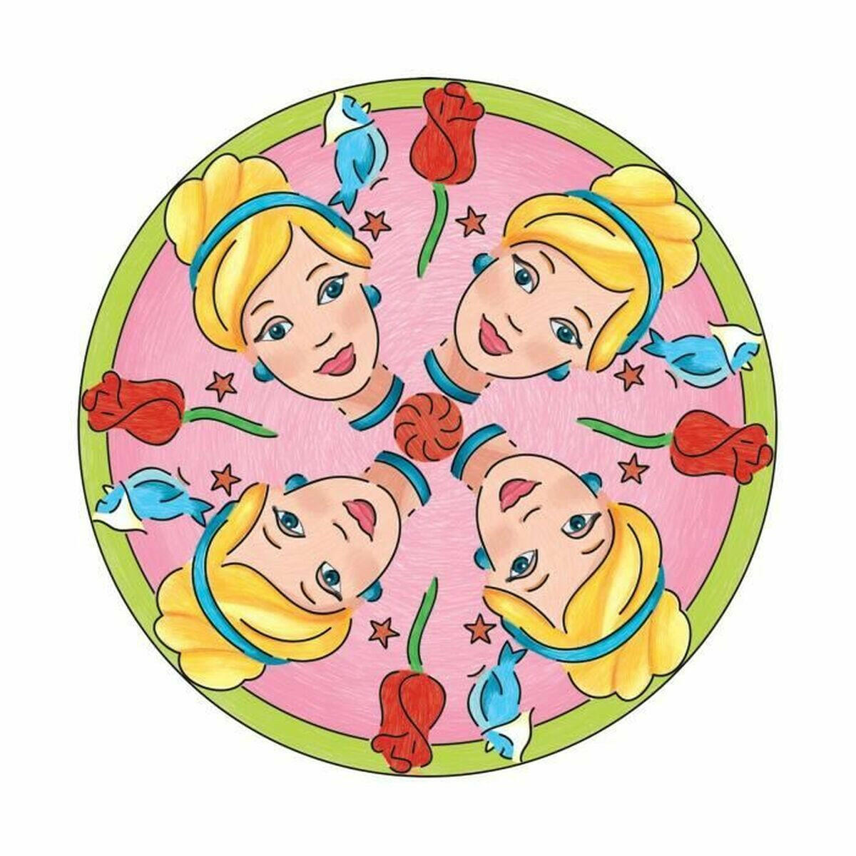 Juego de Manualidades con Papel Ravensburger Mandala Midi Disney Princesses  Comprati.