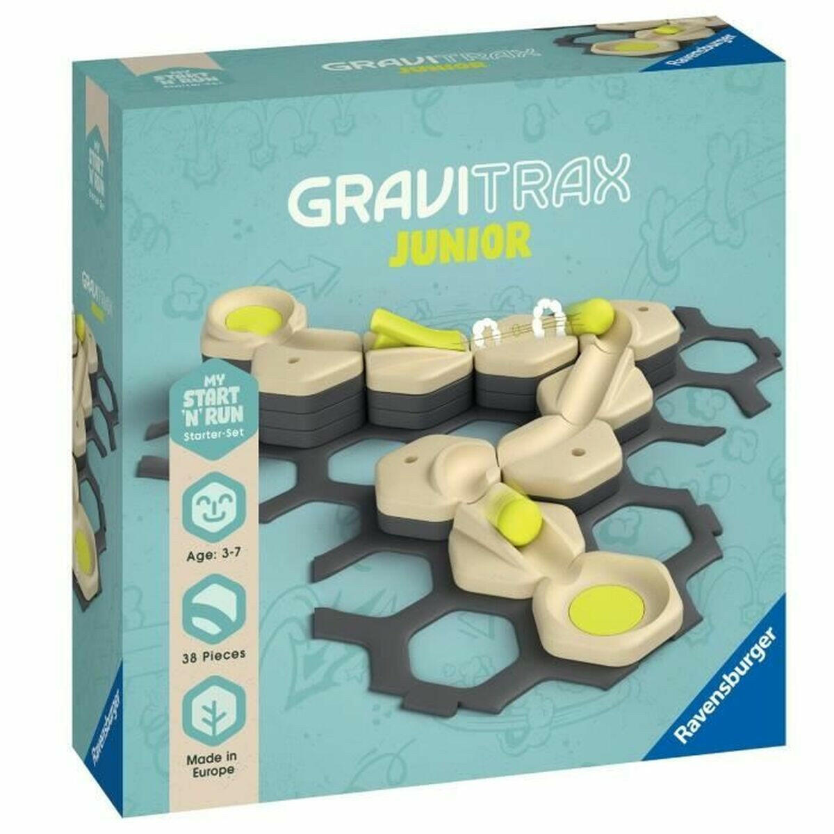 Juego de Construcción Ravensburger Gravitax Junior Start and Run 38 Piezas Expansión  Comprati.