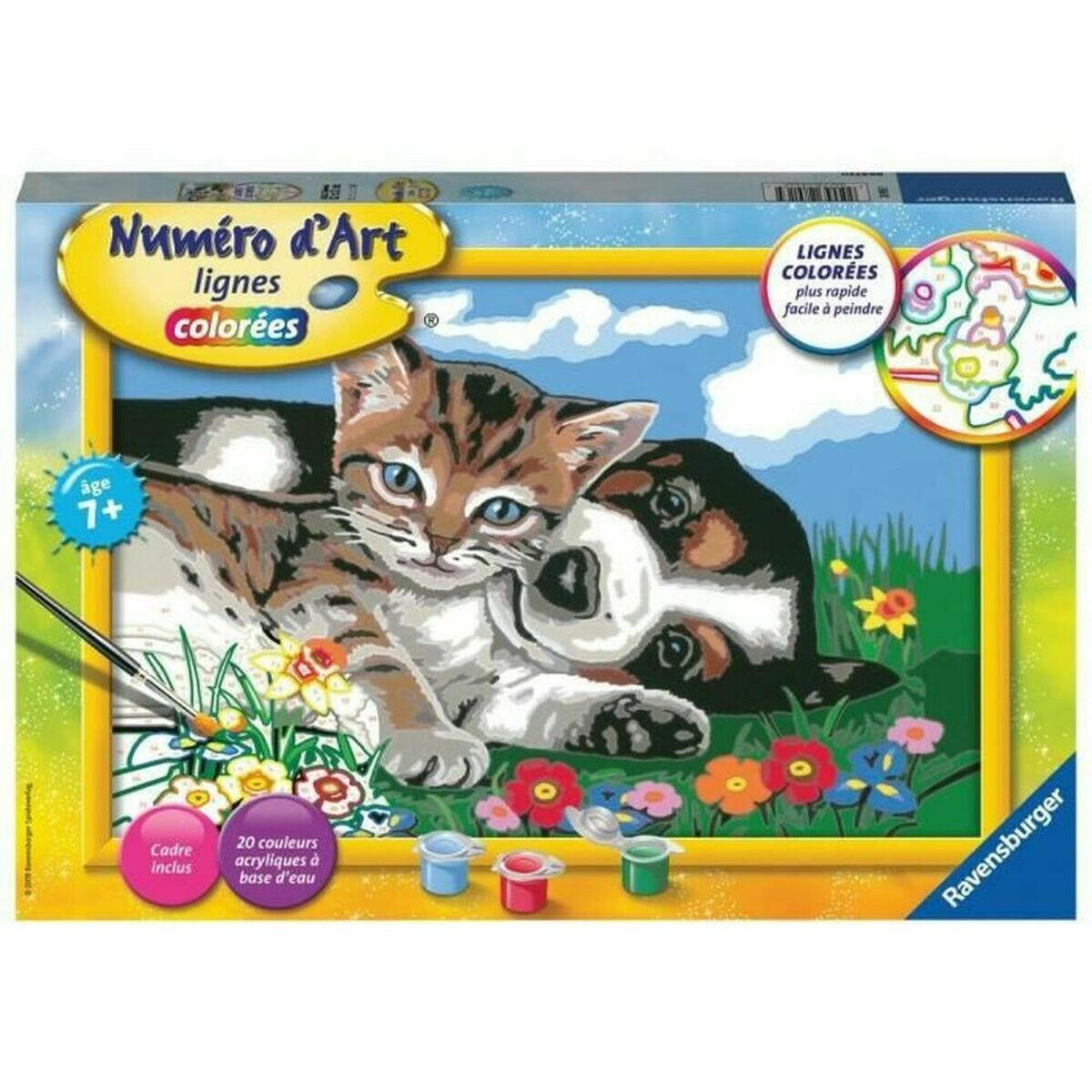 Set de Pintura por Números Ravensburger  A Beautiful Friendship  Comprati.