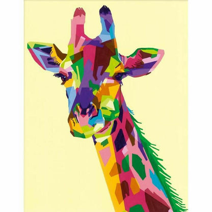 Dibujos para pintar Ravensburger CreArt Large Giraffe 24 x 30 cm  Comprati.