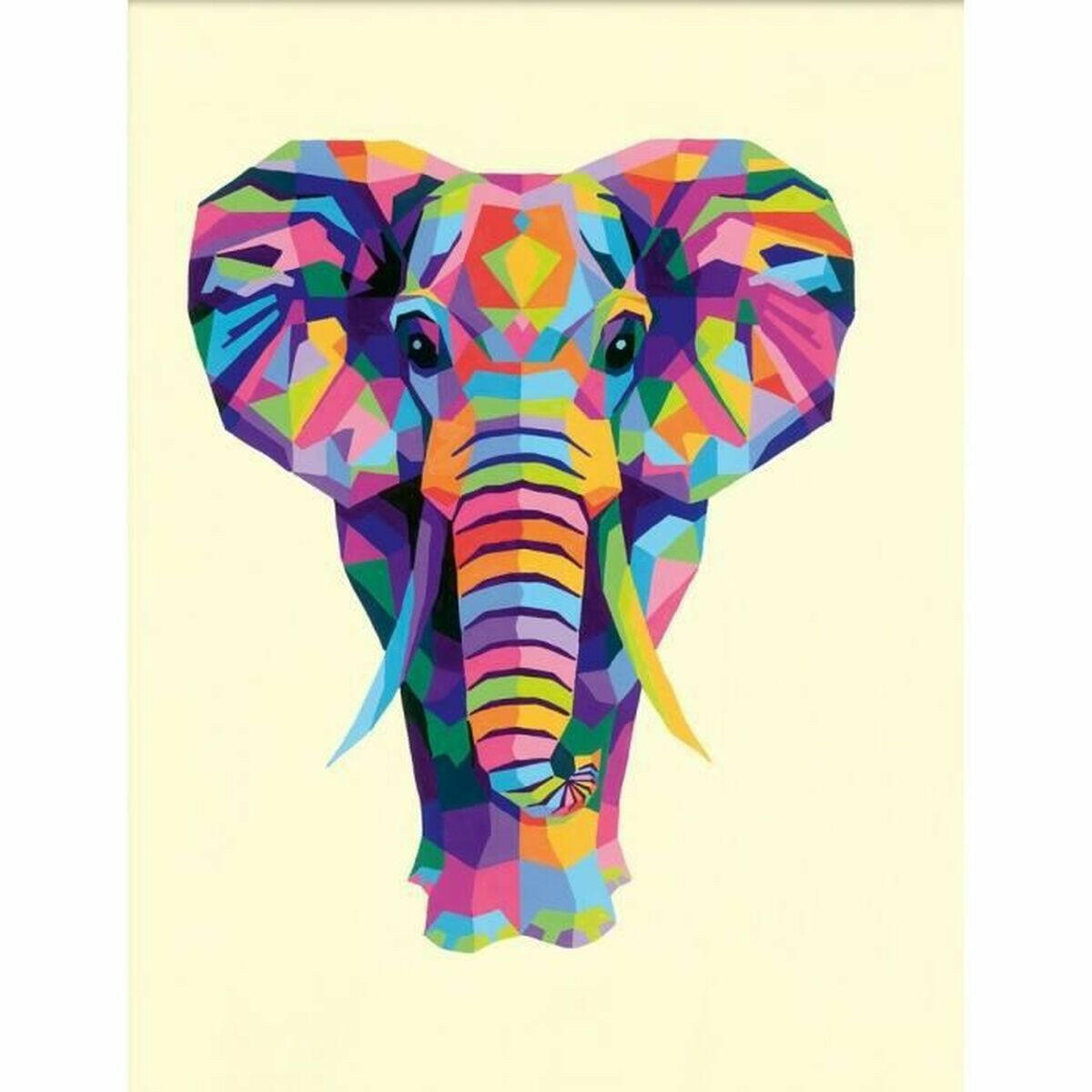 Dibujos para pintar Ravensburger CreArt Large Elephant 24 x 30 cm  Comprati.