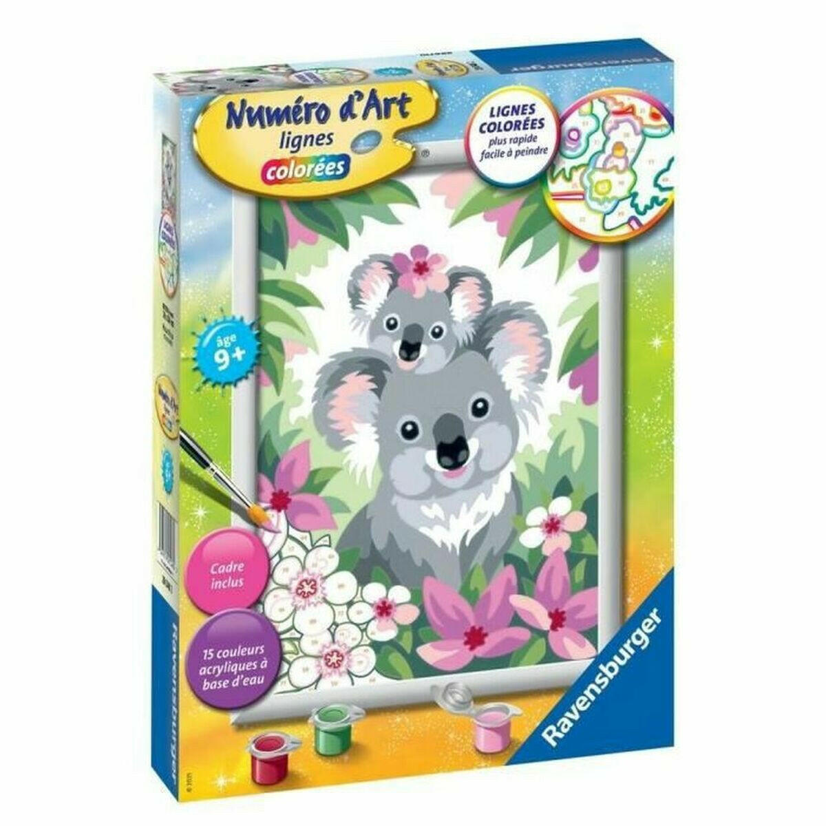 Set de Pintura por Números Ravensburger Mama Koala and Her Baby  Comprati.