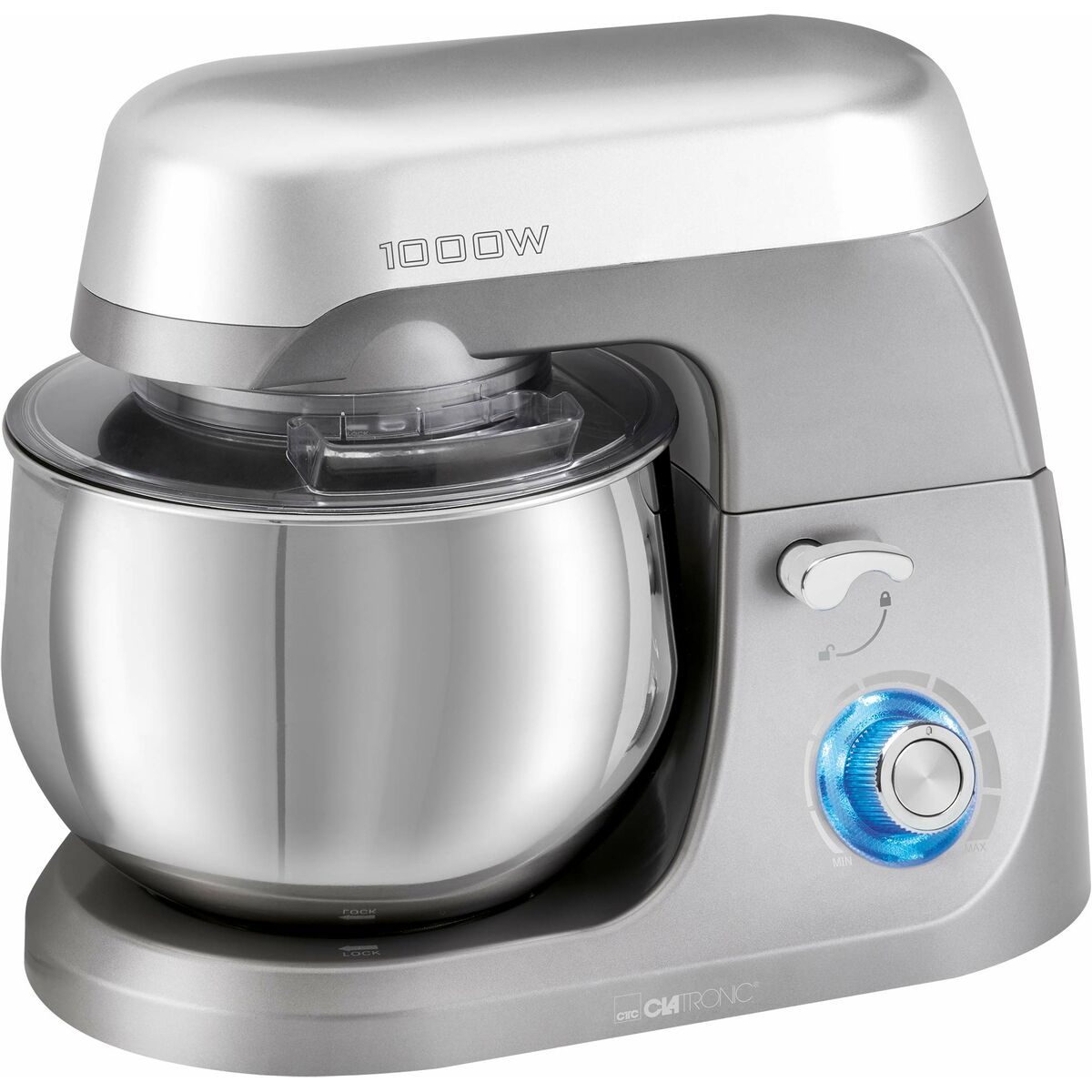 Robot de Cocina Clatronic KM 370 Titanio 1000 W  Comprati.