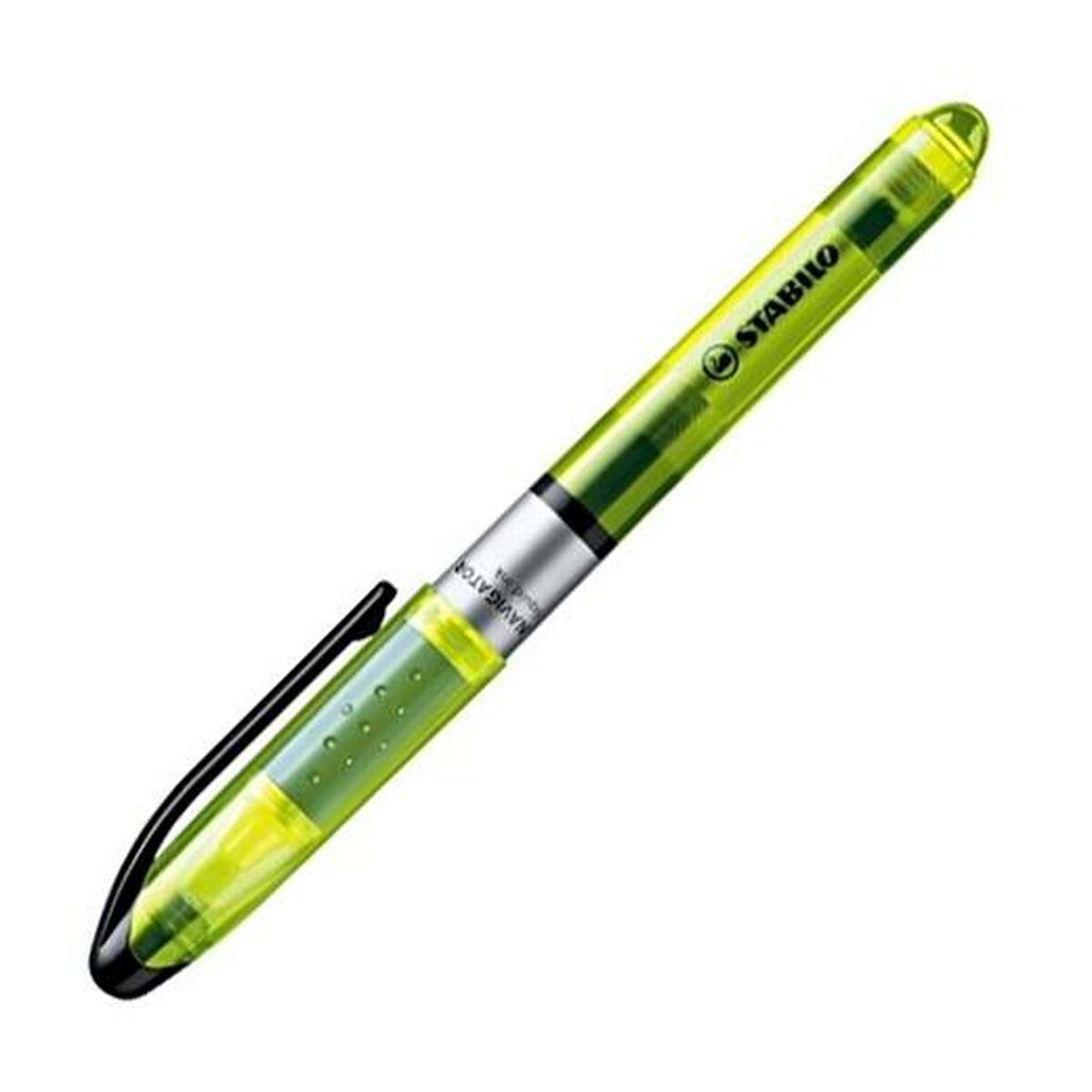 Marcador Fluorescente Stabilo Navigator Amarillo 10 Piezas (1 unidad)  Comprati.