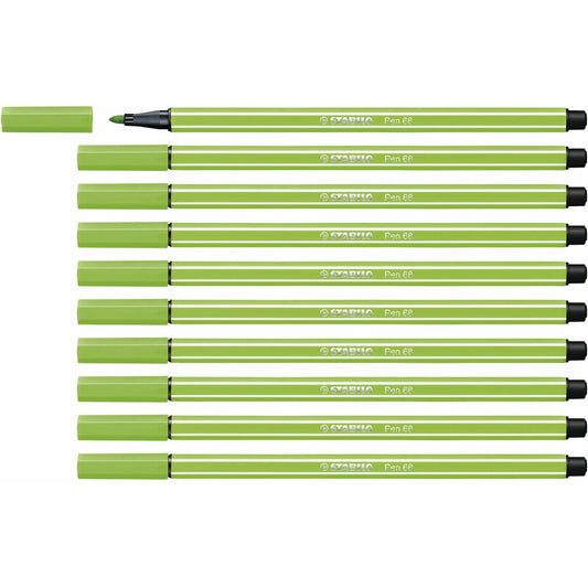 Rotuladores Stabilo Pen 68 Verde Claro (10 Piezas)  Comprati.