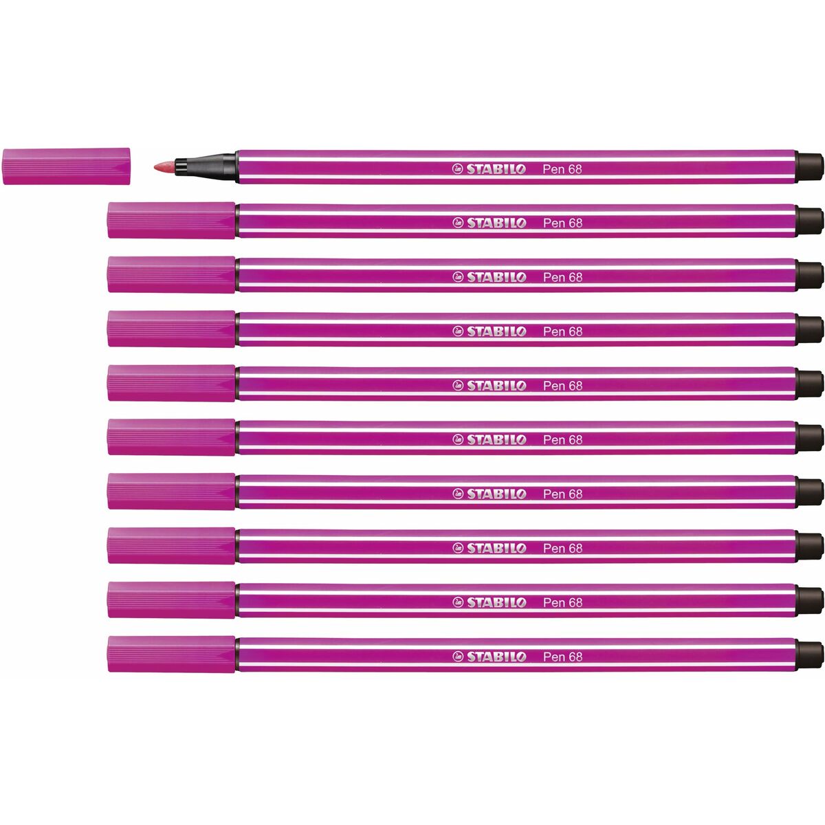 Rotuladores Stabilo Pen 68 Rosa (10 Piezas)  Comprati.