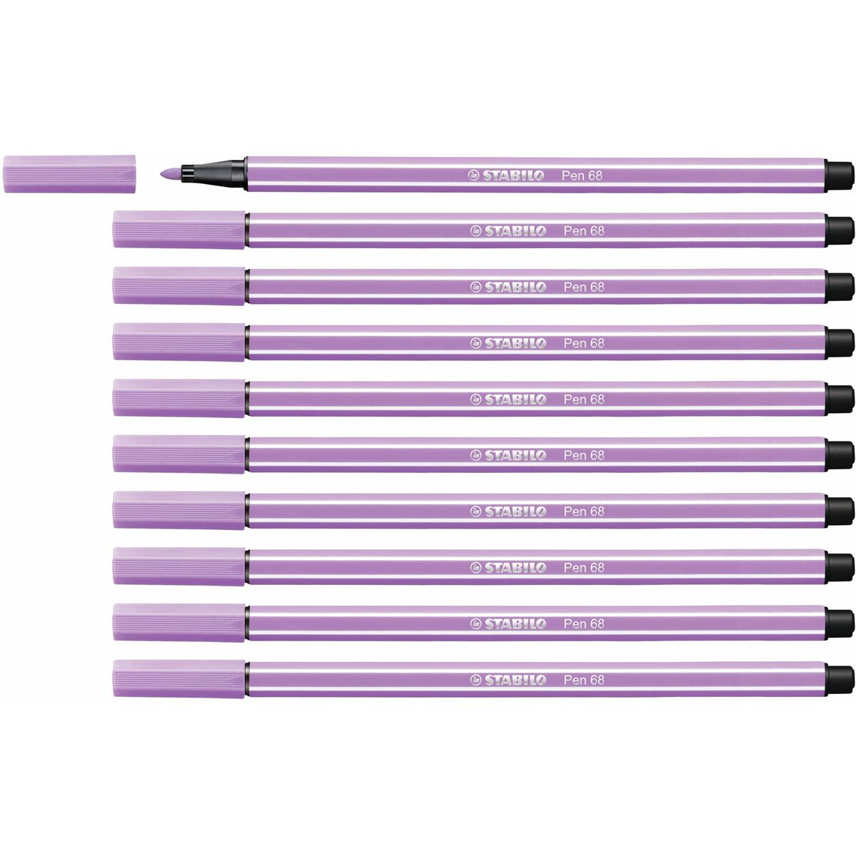 Rotuladores Stabilo Pen 68 Lila (10 Piezas)  Comprati.