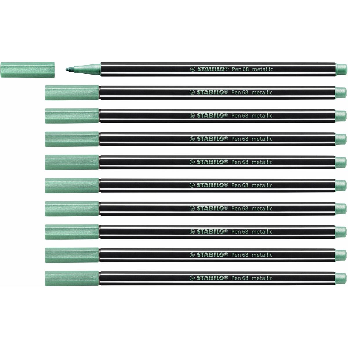 Rotuladores Stabilo Pen 68 metallic (10 Piezas)  Comprati.