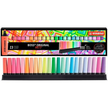 Set de Marcadores Fluorescentes Stabilo Boss Arty Multicolor (5 Unidades)  Comprati.