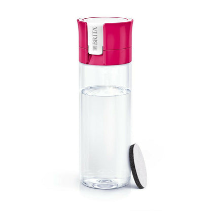 Botella con Filtro de Carbono Brita Fill&Go Rosa  Comprati.