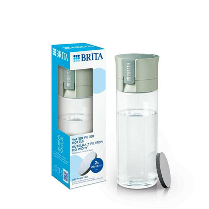 Botella Filtrante Brita 1052263 Verde 600 ml  Comprati.