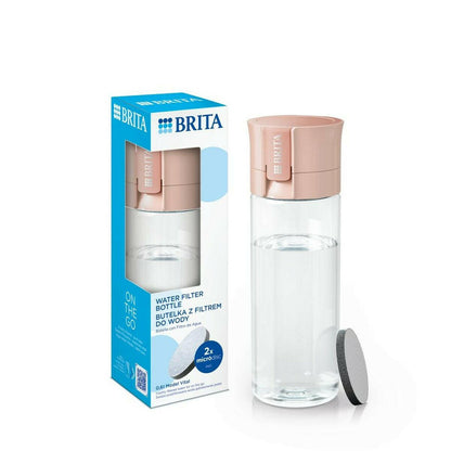 Botella Filtrante Brita Vital Melocotón 600 ml  Comprati.