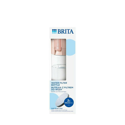 Botella Filtrante Brita Vital Melocotón 600 ml  Comprati.