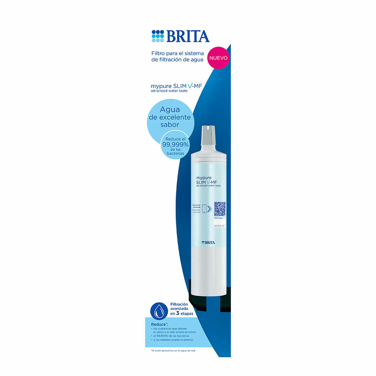 Filtro de agua Brita MyPure Slim V-MF 1053237 Recambio  Comprati.