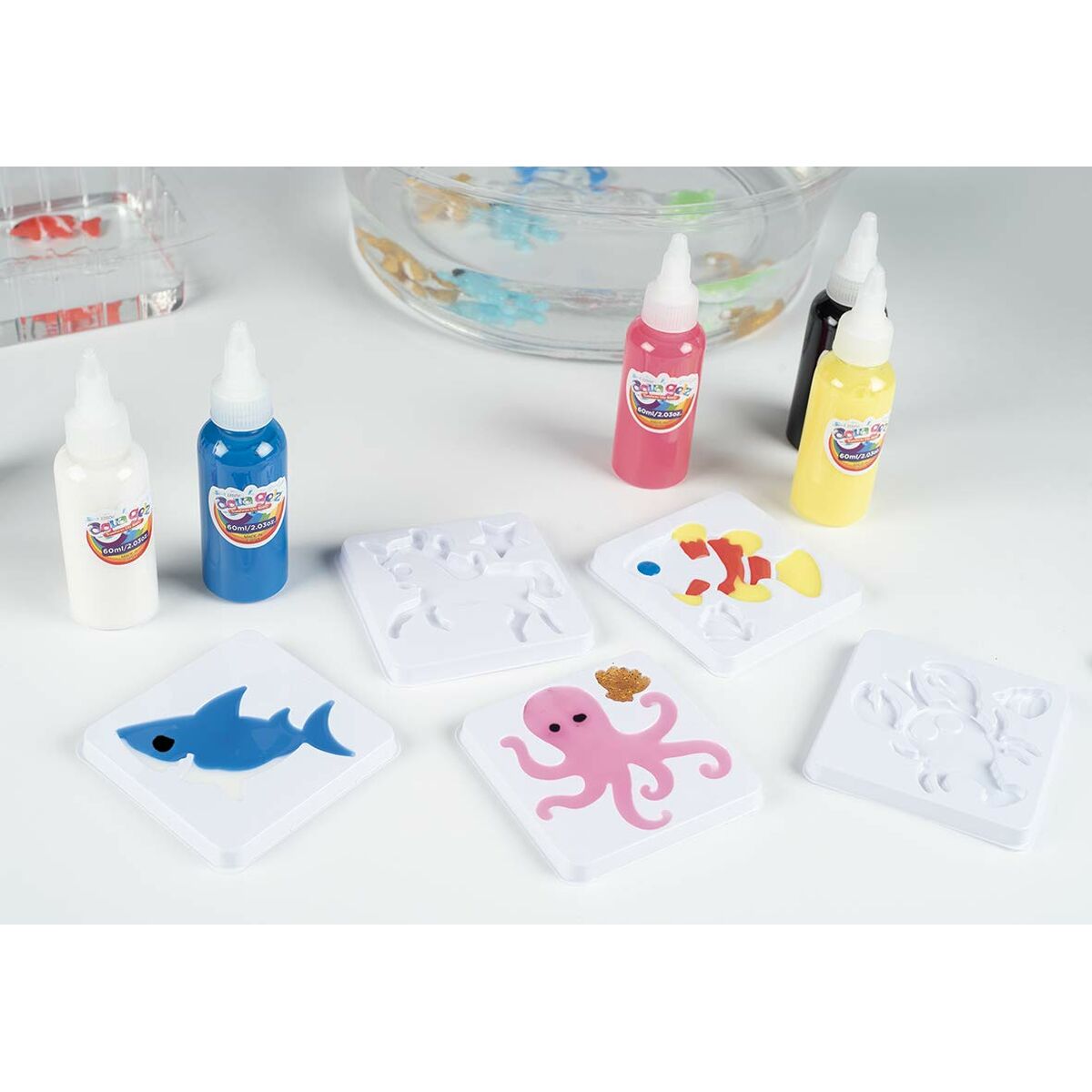 Juego de Manualidades Majorette Aqua Gelz Set Creatif Deluxe  Comprati.