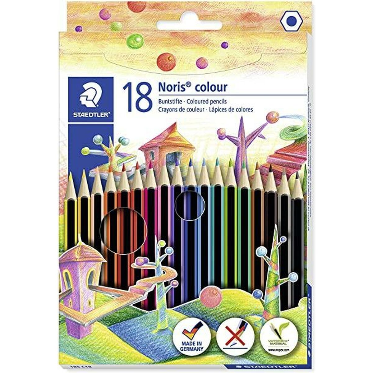 Lápices de colores Staedtler Noris Colour Wopex Set Multicolor (5 Unidades)  Comprati.