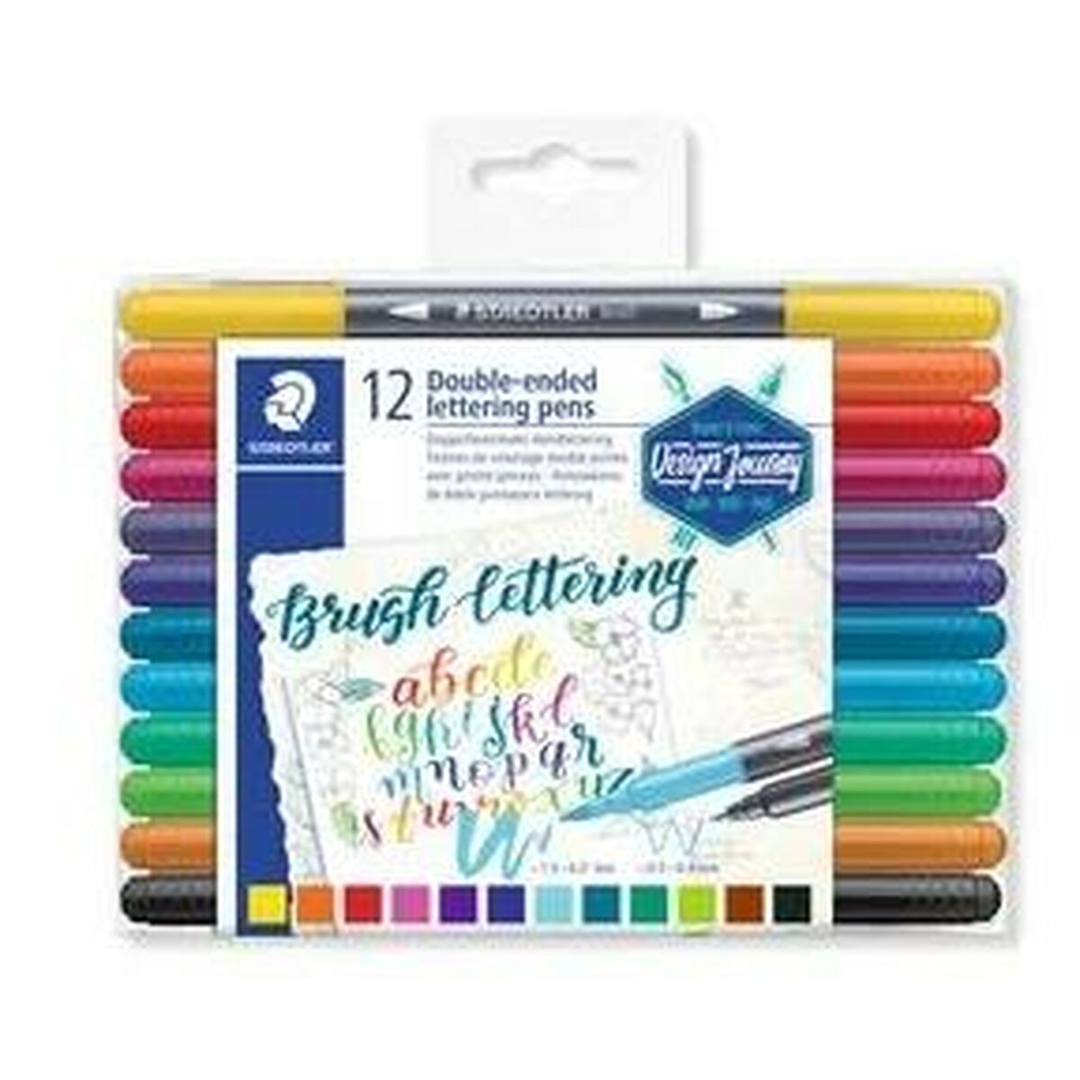 Set de Rotuladores Staedtler Lettering Doble punta (5 Unidades)  Comprati.