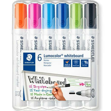 Set de Marcadores Staedtler Lumocolor 351 Pizarra blanca 6 Piezas (5 Unidades)  Comprati.