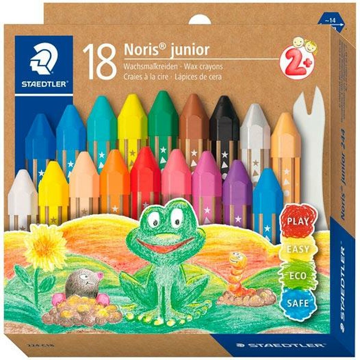 Ceras de colores Staedtler Noris Multicolor 6 Piezas  Comprati.